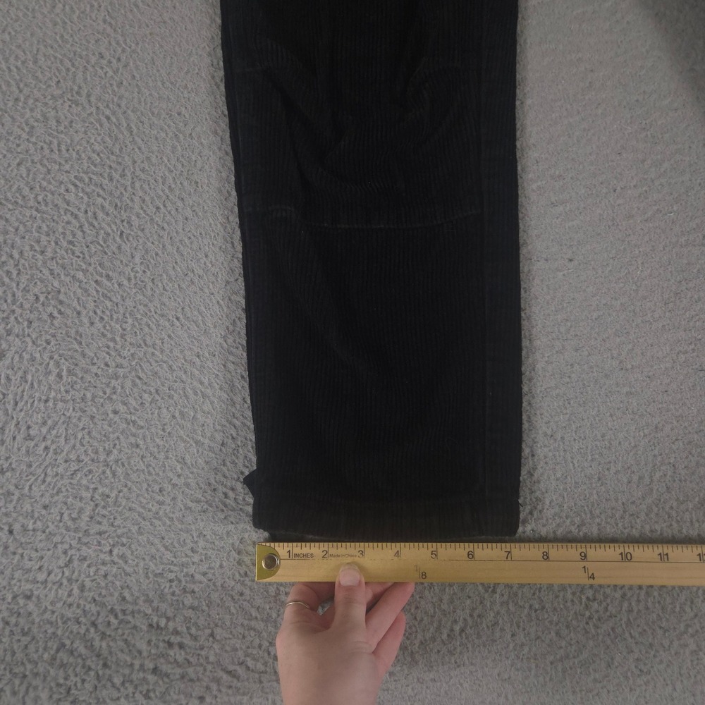 Empyre Pants Mens 30x28 Black Corduroy Cargo Skate Straight Multi Pocket Y2K - Picture 2 of 10
